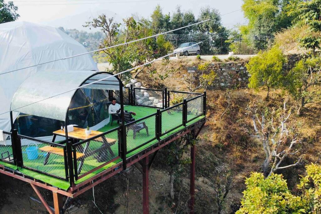 Bhīm Tāl Gadeni Stays - Glamping Dome At Nainital מראה חיצוני תמונה