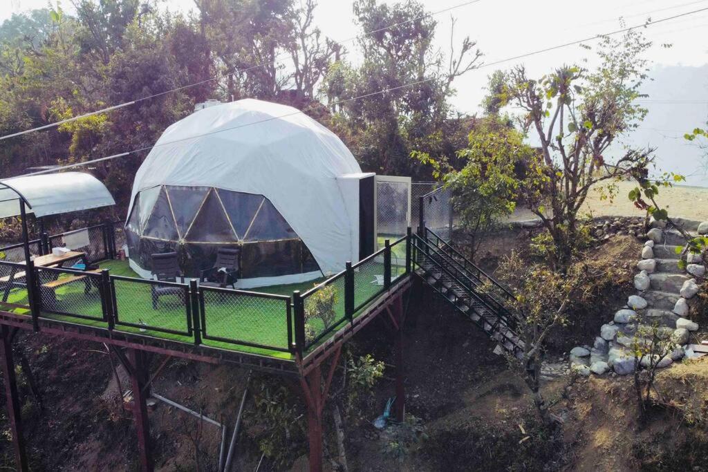 Bhīm Tāl Gadeni Stays - Glamping Dome At Nainital מראה חיצוני תמונה